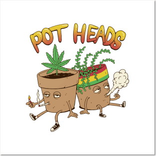 Pot Heads Posters and Art